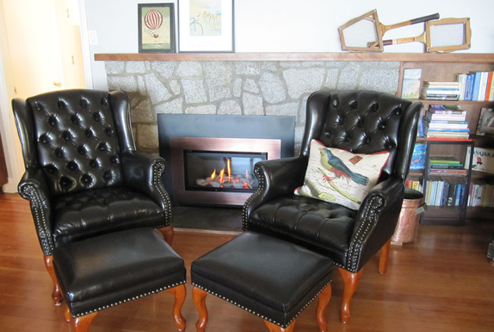 Copper Fireplace